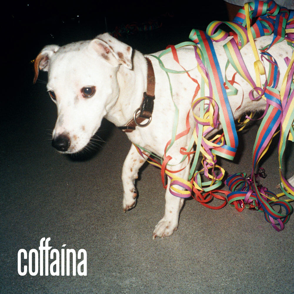 Coffaina Stickers by Javier A Cerrada: Dog
